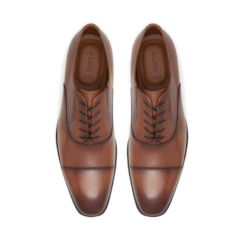 Miraylle Men Lace Up Dress Shoe - Tan