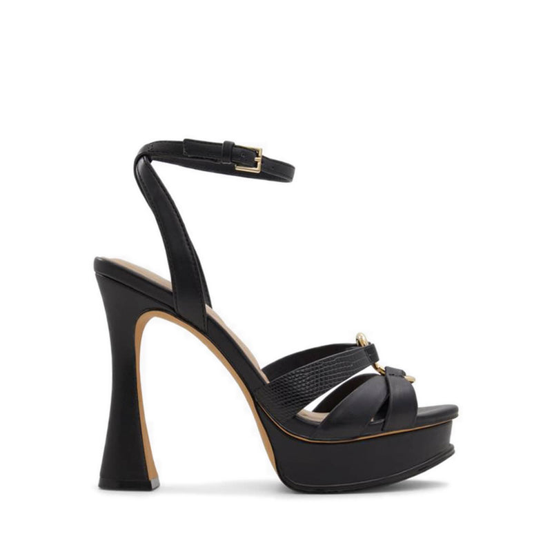 Elbalia Women's Heeled Sandals - Black