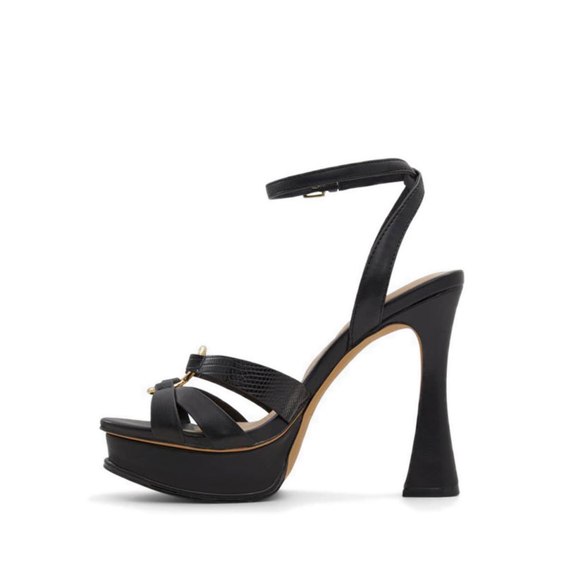 Elbalia Women's Heeled Sandals - Black