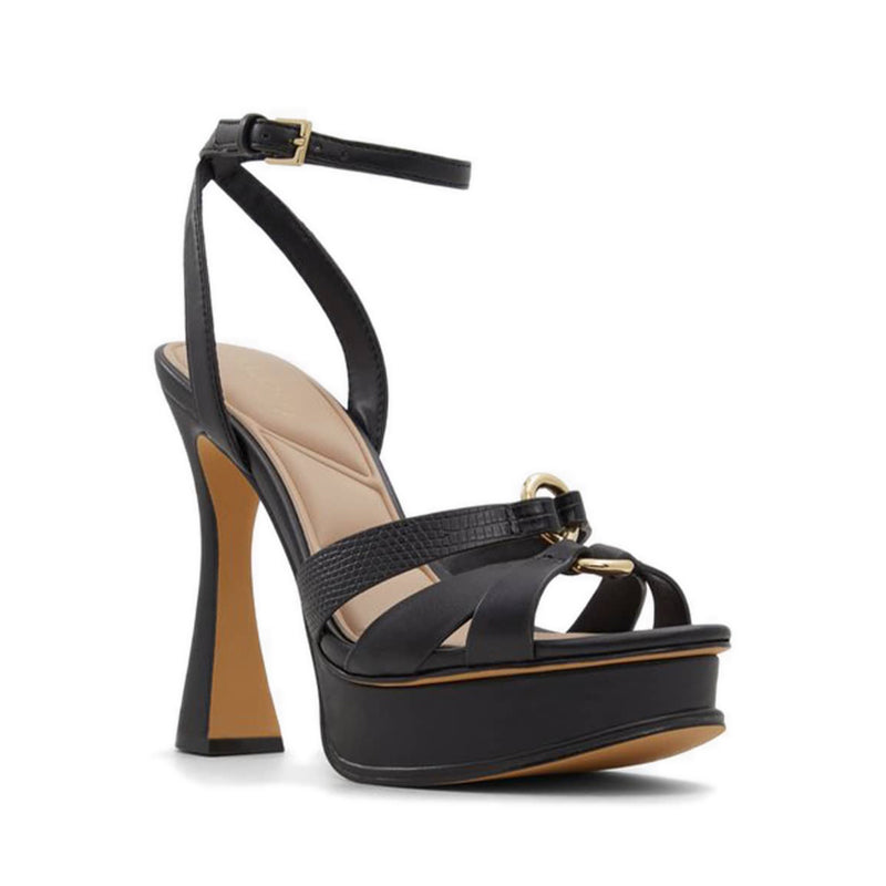 Elbalia Women's Heeled Sandals - Black