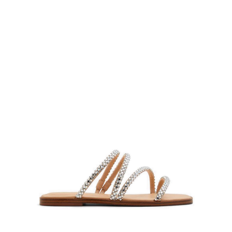 Triton Women's Flat Sandals - Silver