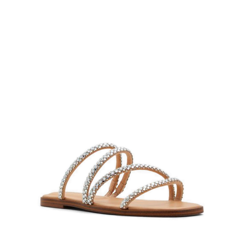 Triton Women's Flat Sandals - Silver