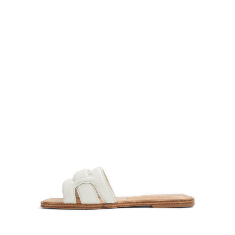 Elenaa Women's Slide Sandal - White-Bone