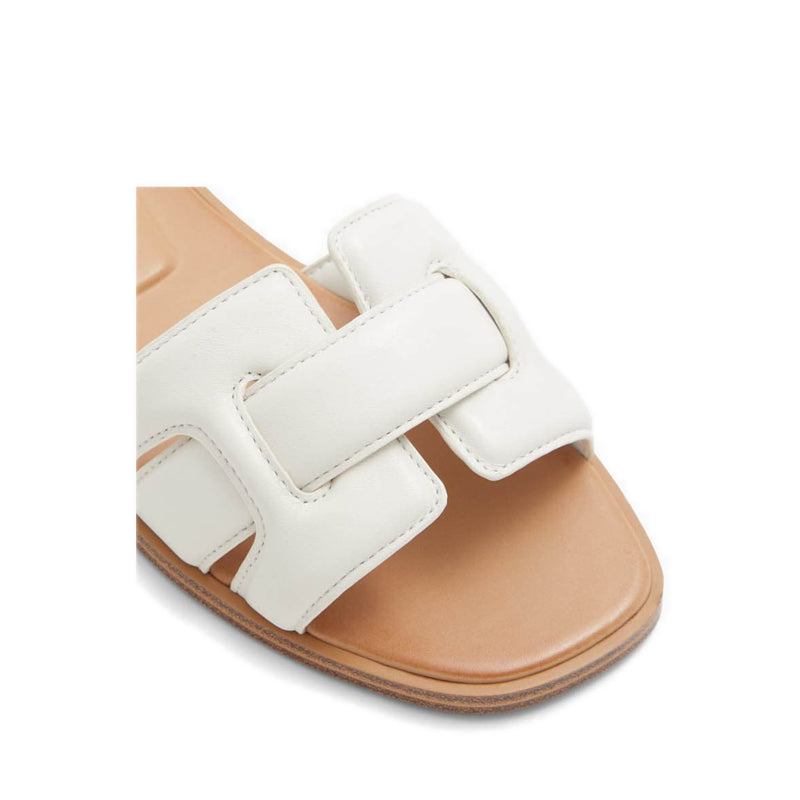 Elenaa Women's Slide Sandal - White-Bone