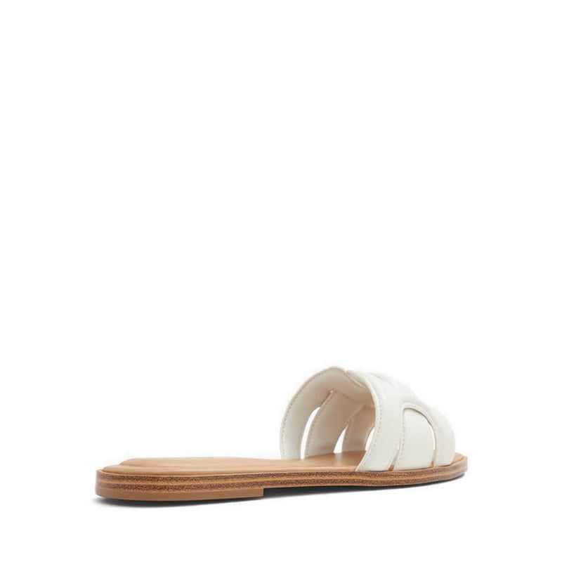 Elenaa Women's Slide Sandal - White-Bone