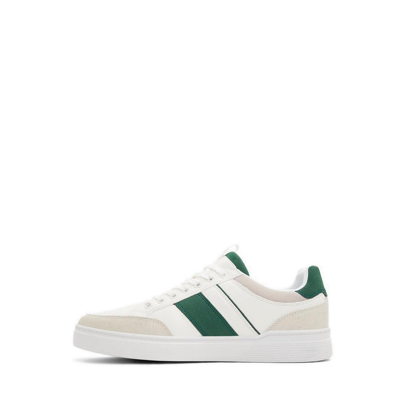 Elio Men Low Top Sneaker - White-Green