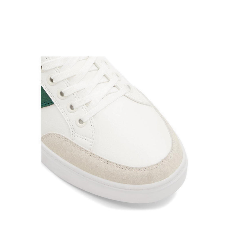 Elio Men Low Top Sneaker - White-Green