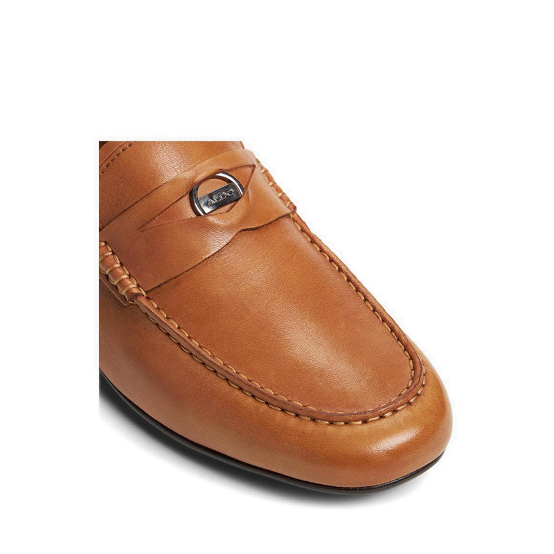 Squire Men Slip On Driving Shoe - Cognac