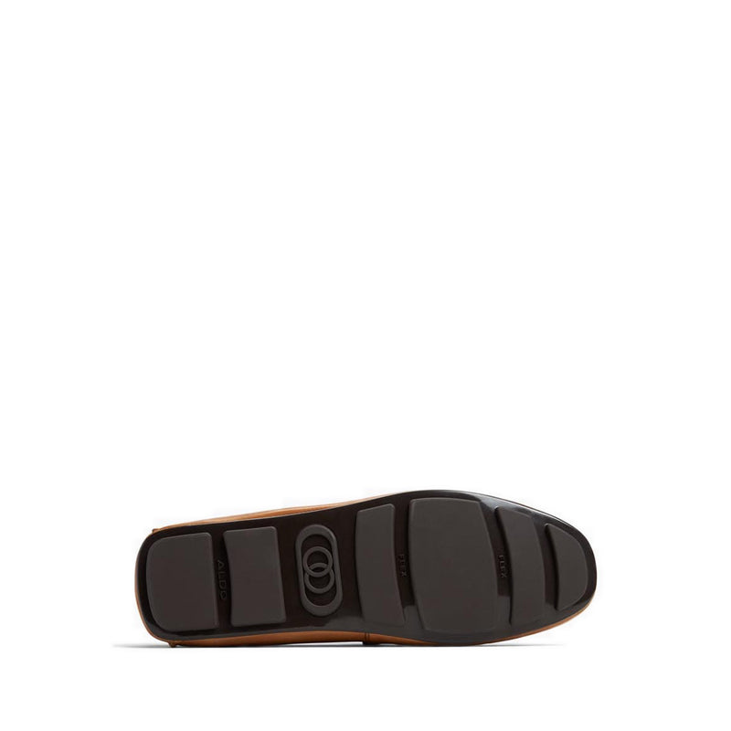 Squire Men Slip On Driving Shoe - Cognac