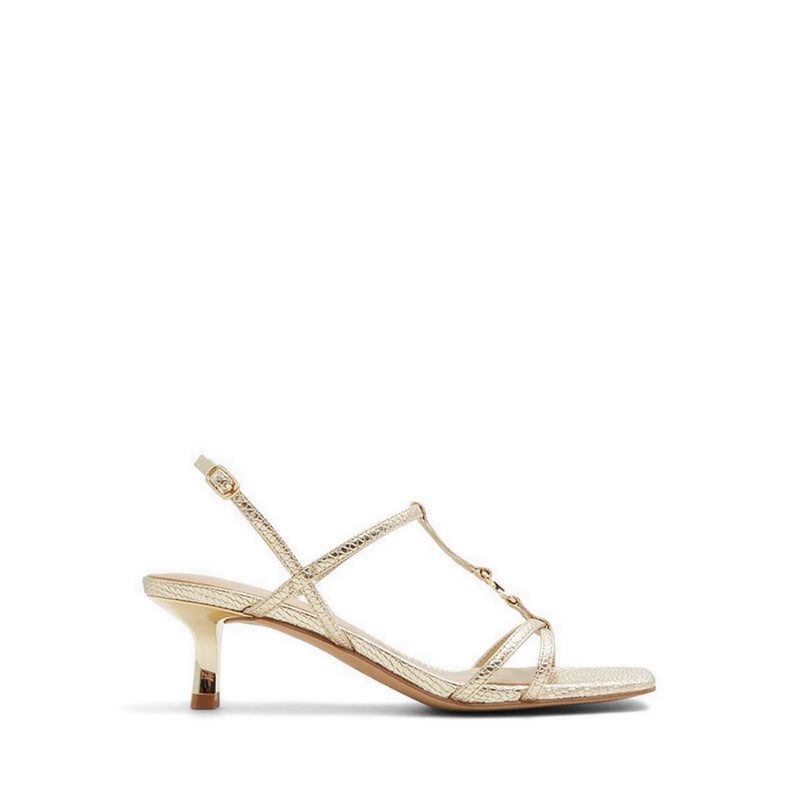 Josefina Women's Strappy Heeled Sandal - Gold