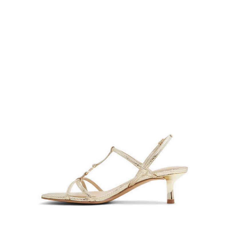 Josefina Women's Strappy Heeled Sandal - Gold