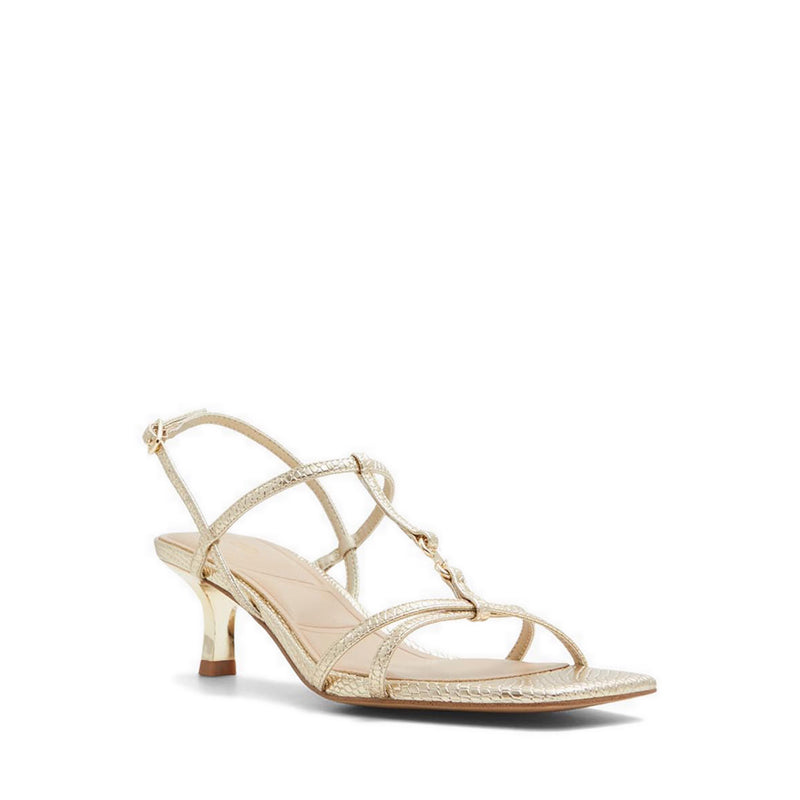 Josefina Women's Strappy Heeled Sandal - Gold