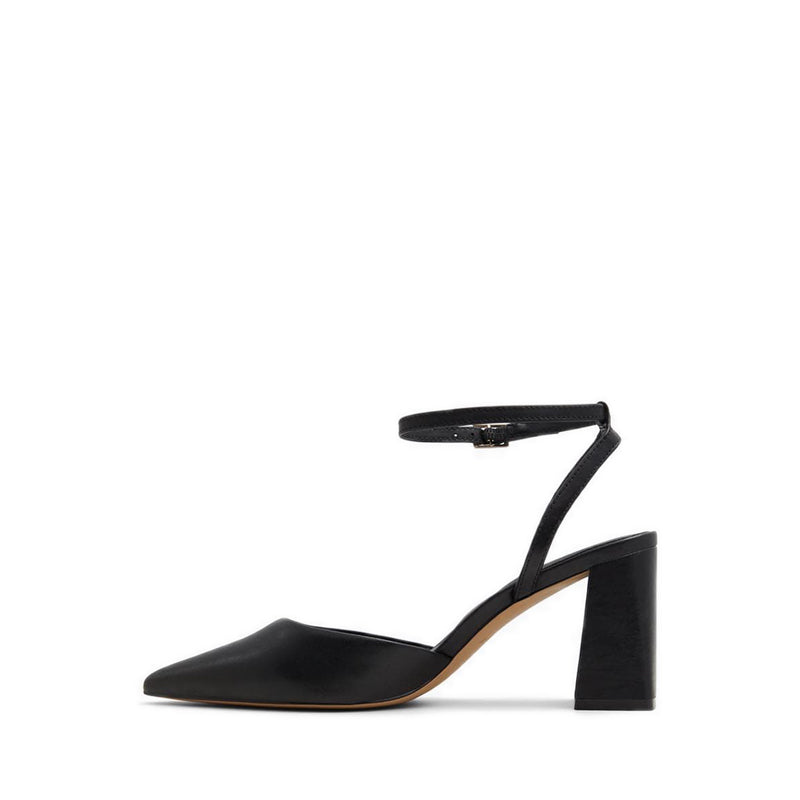 Enerelia Women's Strappy Heeled Shoe - Black