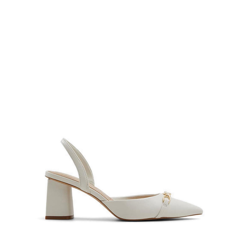 Carnforth Women's Sling Back Heel - White-Bone