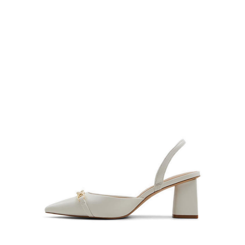 Carnforth Women's Sling Back Heel - White-Bone