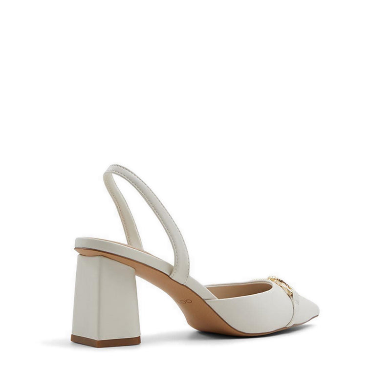 Carnforth Women's Sling Back Heel - White-Bone