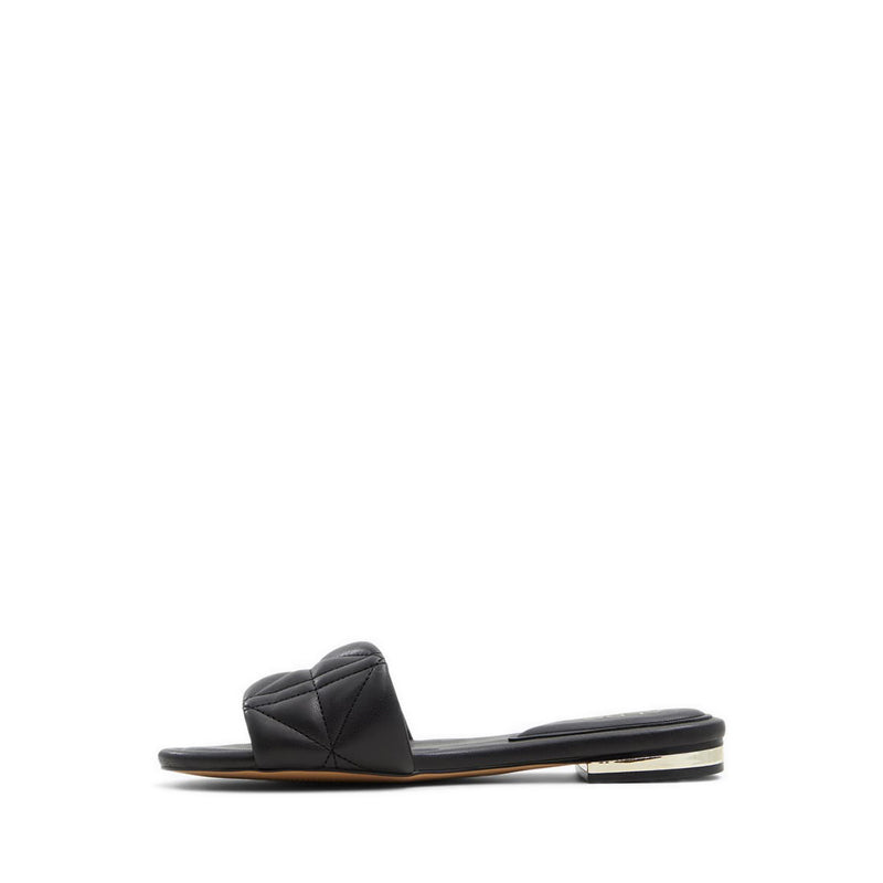 Sundown Women's Flat Sandal - Black