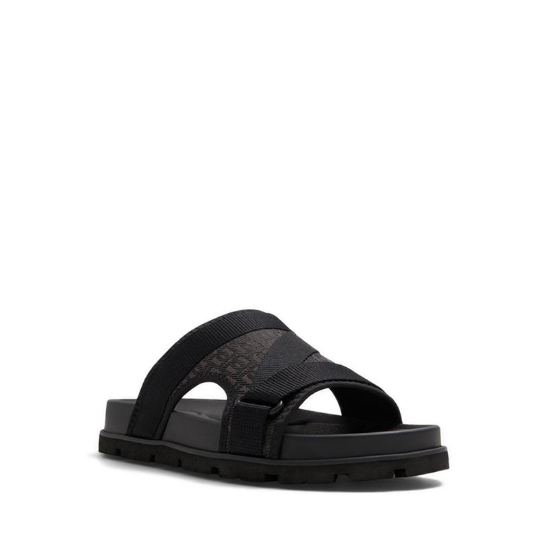 Deniels Men Flat Sandal - Black Multi