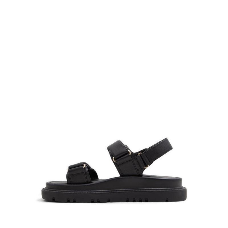 Linette Women's Flat Sandals - Black