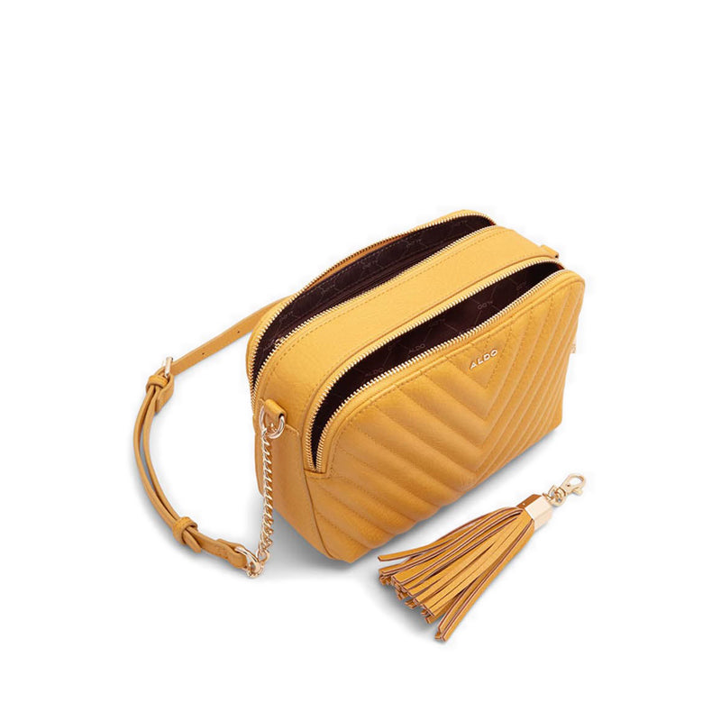 Talaedar Women's Cross Body Bag - Medium Yellow