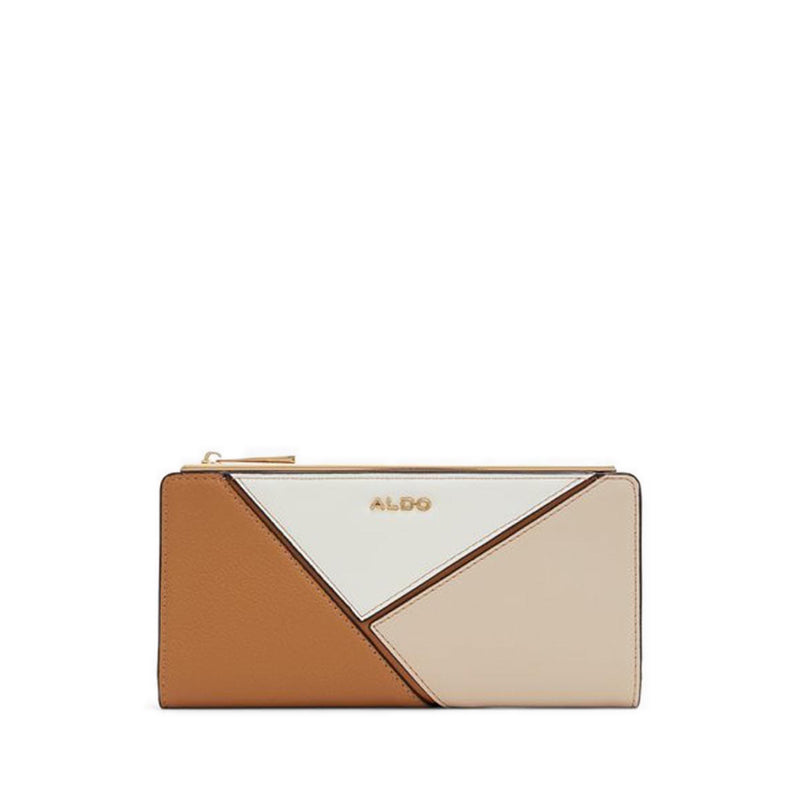 Elbamaclya Women's Wallet/Change Purse - Tan Combo