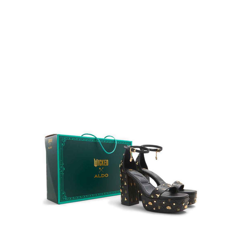 ALDO x Wicked Takeflight Heeled Sandals - Black