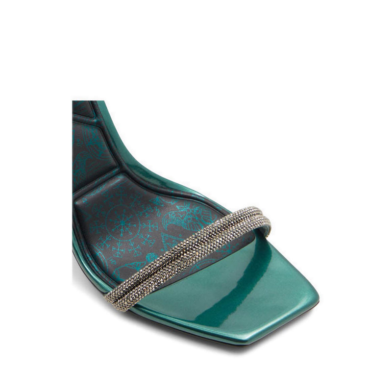 ALDO x Wicked Bewitching Heeled Sandals - Dark Green