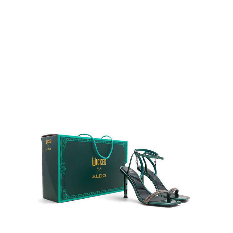 ALDO x Wicked Bewitching Heeled Sandals - Dark Green