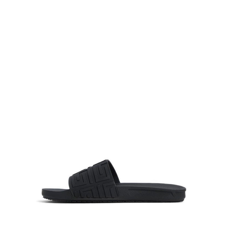 Atrani Men's Flat Sandals - Black