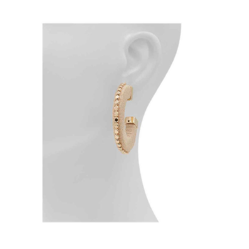 Terraa Women's Earrings - Beige